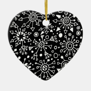 Ornamento De Cerâmica Partículas