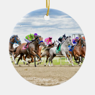 Ornamento De Cerâmica Parx Racing - Dia Derby da Pensilvânia