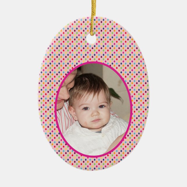 Ornamento De Cerâmica Páscoa divertida (Frente)