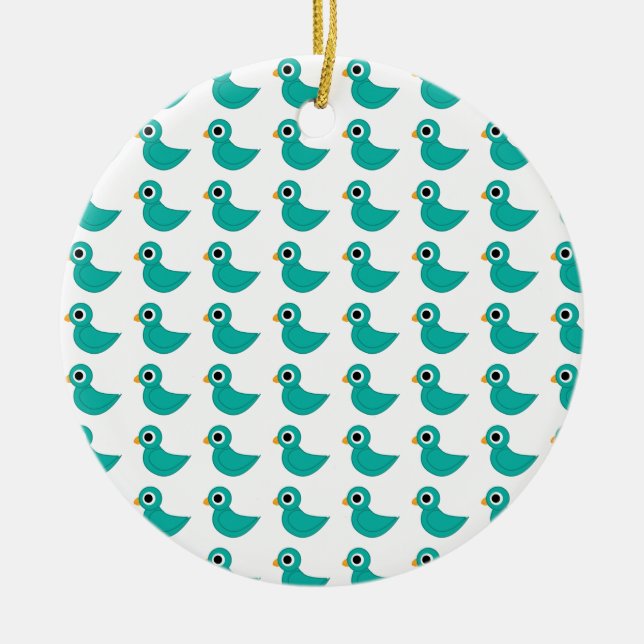 Ornamento De Cerâmica pássaro (Frente)