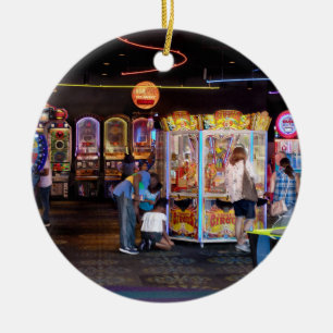 Ornamento De Cerâmica Passatempos - A arcade moderna