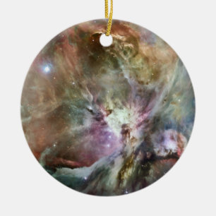 Ornamento De Cerâmica Pastels da nebulosa de Orion