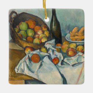 Ornamento De Cerâmica Paul Cezanne - A Cesta das Maçãs