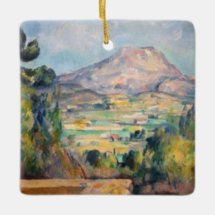 Ornamento De Cerâmica Paul Cezanne - Mont Sainte-Victoire