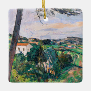 Ornamento De Cerâmica Paul Cezanne - Pine tree em Estaque