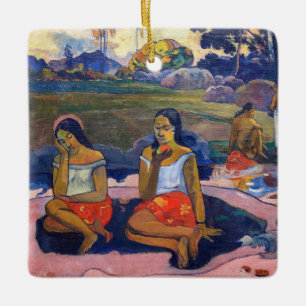 Ornamento De Cerâmica Paul Gauguin - Fonte Sagrada, Doce Sonho