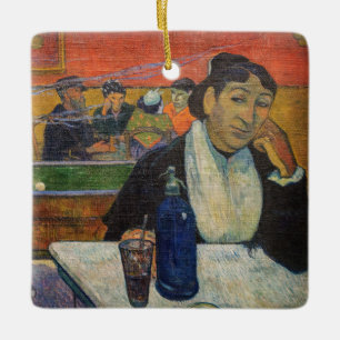 Ornamento De Cerâmica Paul Gauguin - O Café Noturno, Arles