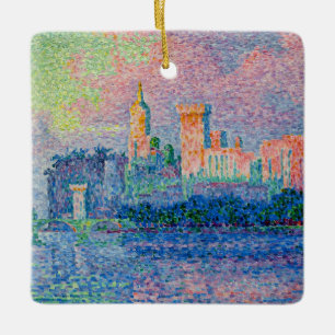 Ornamento De Cerâmica Paul Signac - O Palácio Papal, Avinhão