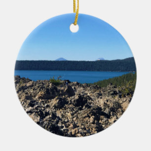 Ornamento De Cerâmica Paulina Lake, OR
