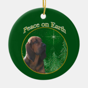 Ornamento De Cerâmica Paz de Bloodhound