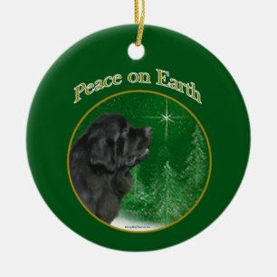 Ornamento De Cerâmica Paz na Terra Nova