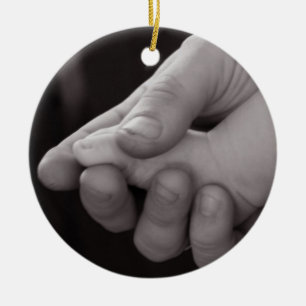 Ornamento De Cerâmica Pé pequeno no Ornament
