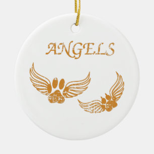 Ornamento De Cerâmica Peças de anjo com dor