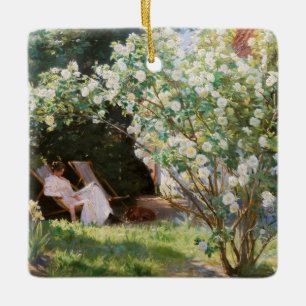 Ornamento De Cerâmica Peder Severin Kroyer - Rosas