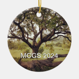 Ornamento De Cerâmica Pedido de Árvore MCGS 2024