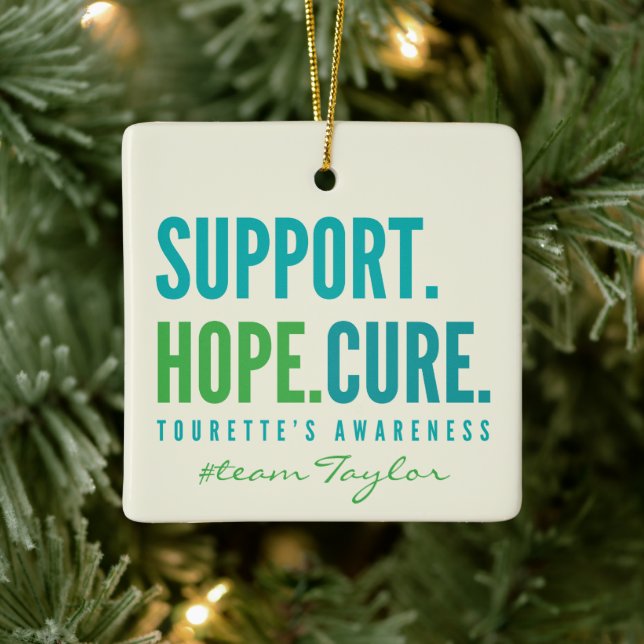 Ornamento De Cerâmica pedido de cura de esperança de suporte personaliza (Árvore)