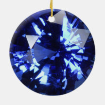 Pedra preciosa azul escuro setembro Birthstone da