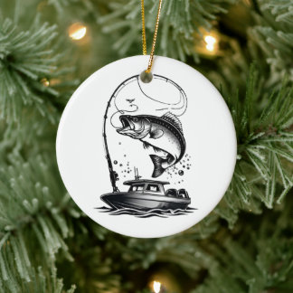 Ornamento De Cerâmica peixe