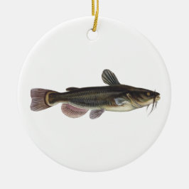 Ornamento De Cerâmica Peixe-lata preto - Pesca de Água fresca