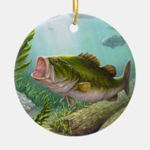 Ornamento De Cerâmica Peixes baixos