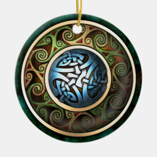 Ornamento De Cerâmica Pendente/ornamento celtas do nó