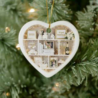 Ornamento De Cerâmica Pequenas Prateleiras Personalizadas de Casamento e