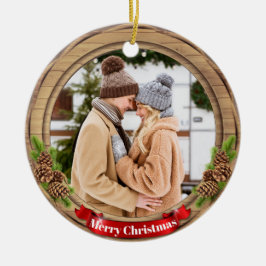 Ornamento De Cerâmica Personagem de Natal Veado Rena Animal Natal Cer