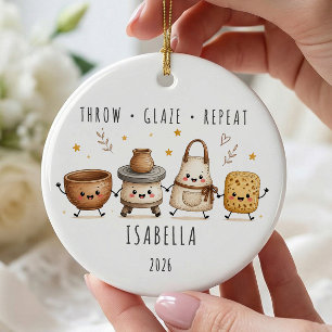 Ornamento de Cerâmica Personalizado