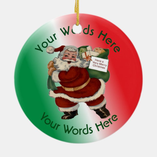 Ornamento De Cerâmica Personalizado do Bombeiro (Traseira)