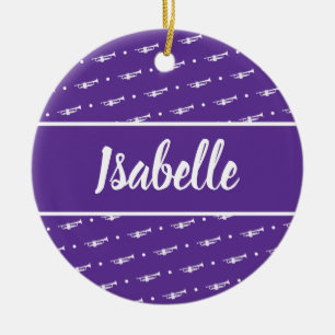 Ornamento De Cerâmica Personalizado Personalizado para Presente de Músi