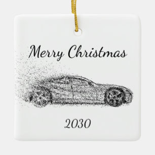 Ornamento De Cerâmica Personalizar Automóvel De Carro De Esporte De Nata