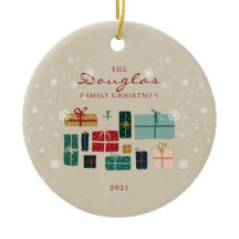 Personalizar presentes de Natal da família Kraft