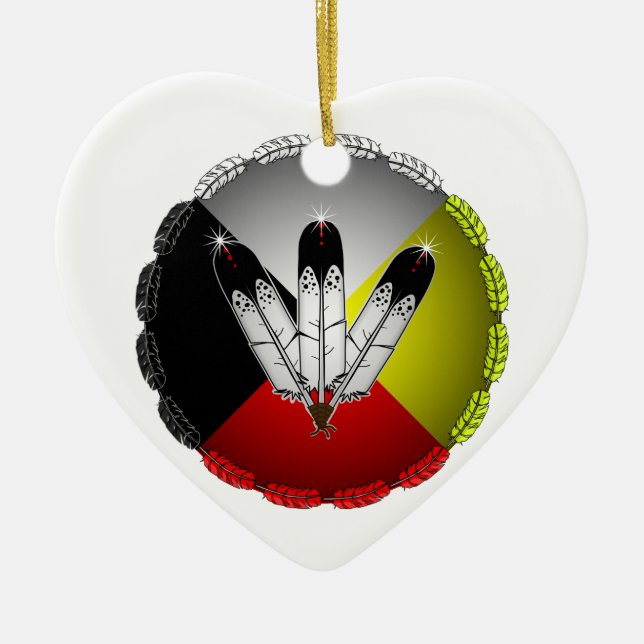 Ornamento De Cerâmica Personalizar produto (Frente)