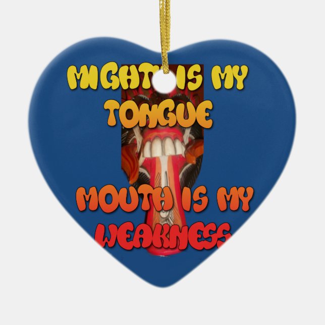 Ornamento De Cerâmica Personalizar produto (Frente)