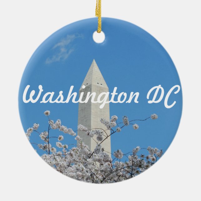 Ornamento De Cerâmica Personalize o produto (Traseira)