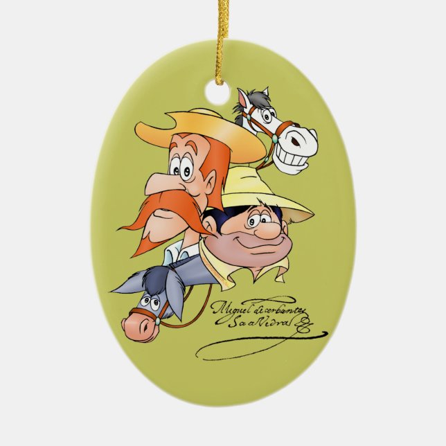 Ornamento De Cerâmica Personalize o produto (Frente)