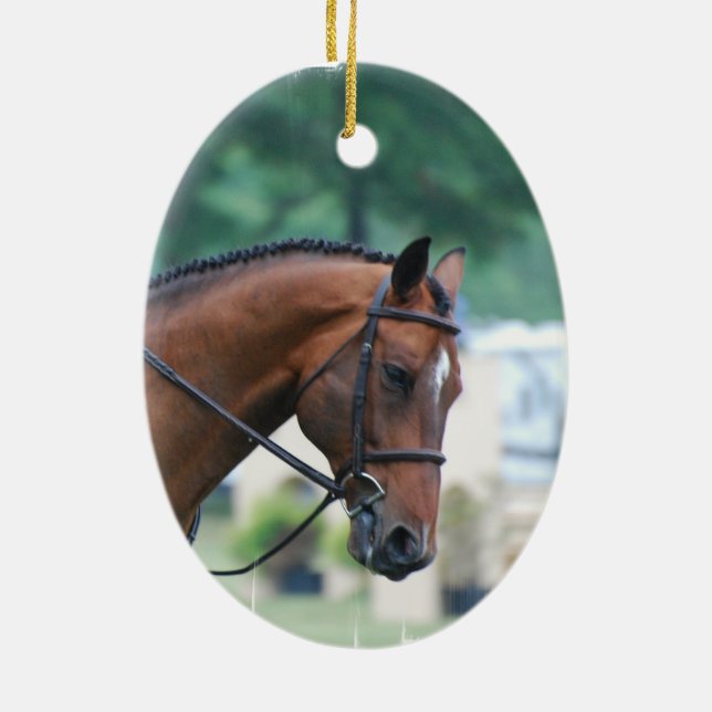 Ornamento De Cerâmica Personalize o produto (Verso)