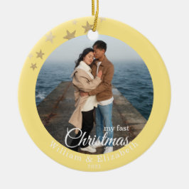 Ornamento De Cerâmica Personalized Christmas Ornament