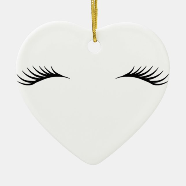 Ornamento De Cerâmica Pestanas (Frente)