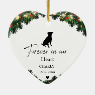 Ornamento De Cerâmica Pet Cat Dog Nome para Memória