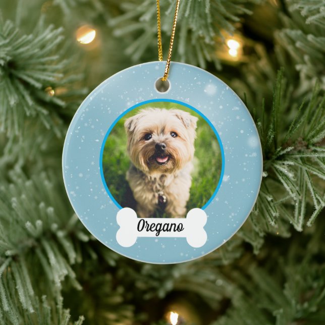 Ornamento De Cerâmica Pet Ornament Personalizado para Cães (Árvore)