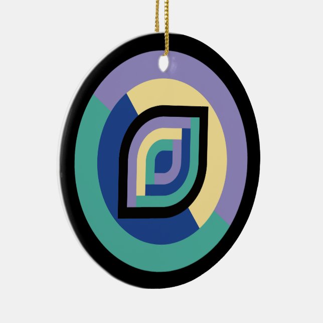 Ornamento De Cerâmica Petal Prism (Focus) (Direito )