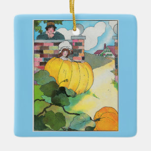 Ornamento De Cerâmica Peter Pumpkin Comendo Mãe Ganha Rhyme