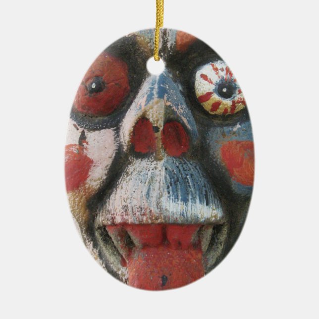 Ornamento De Cerâmica Phi - Um Fantasma Tailandês (Frente)