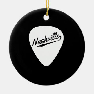 Ornamento De Cerâmica Picareta da guitarra de Nashville
