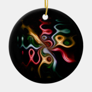 Ornamento De Cerâmica Picasso Rosa