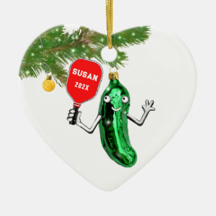 Ornamento De Cerâmica piclebol personalizado