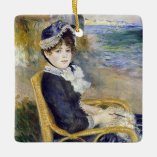 Ornamento De Cerâmica Pierre-Auguste Renoir - Pelo Mar