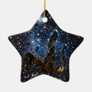 Ornamento De Cerâmica Pilares Da Criação Da Nebulosa Da Águia Perto Do I