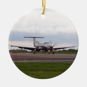 Ornamento De Cerâmica Pilatus PC 12